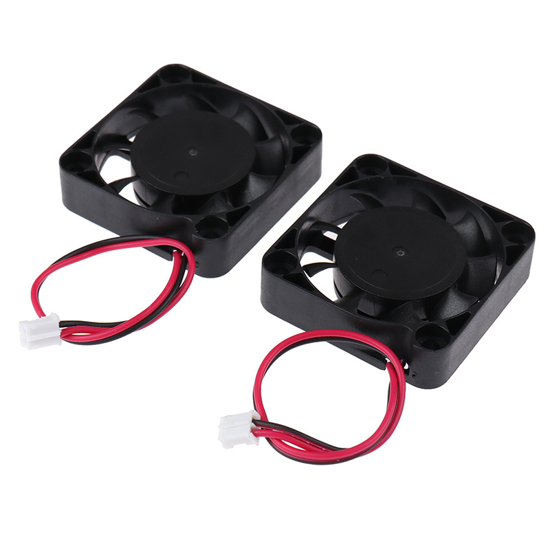 Set 2 Quạt Tản Nhiệt Mini 12V 40Mmx10Mm DC 2-pin Dành Cho Máy Tính
