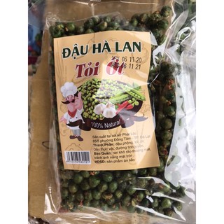 Bịch 200gr Đậu Hà Lan Rang Tỏi Ớt