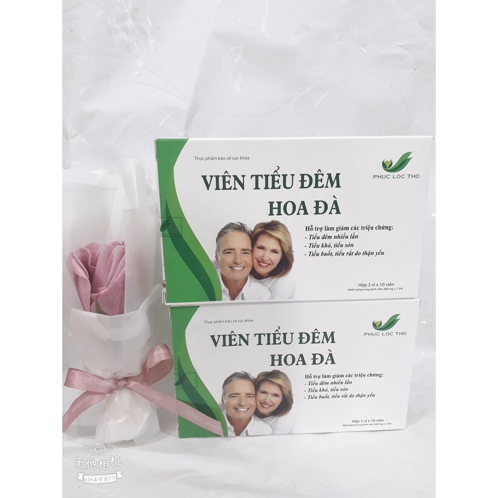 VIÊN TIỂU ĐÊM HOA ĐÀ, giúp bổ thận, giảm triệu chứng tiểu đêm, tiểu nhiều lần, tiểu khó, tiểu són, tiểu buốt, tiểu rắt