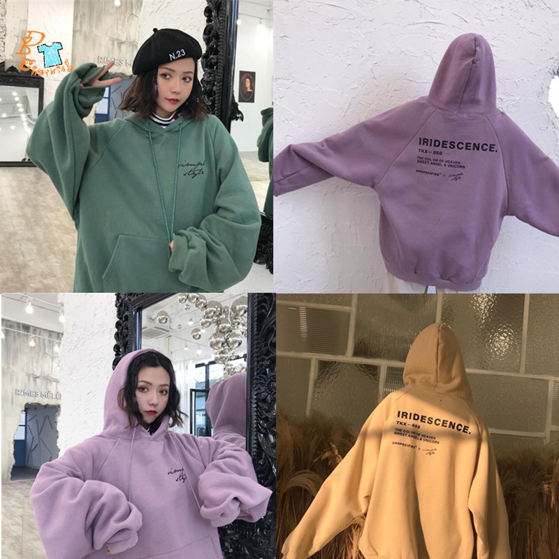 Áo Hoodie SIMPLE STYLE 3 Màu Unisex