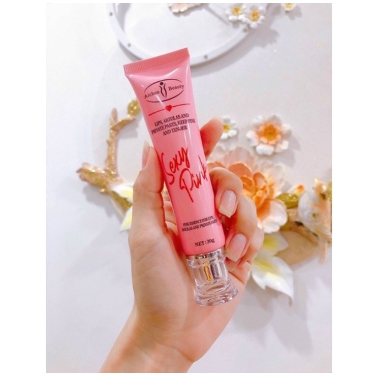 làm hồng vùng kín sexy pink kem làm hồng nhũ hoa giảm thâm và làm hồng môi làm hồng bikini [tặng máy massage mặt]