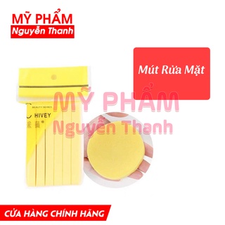 Bông mút bọt biển rửa mặt dạng nén