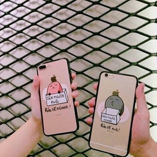 Ốp đôi đậu xanh đậu đỏ cho iPhone