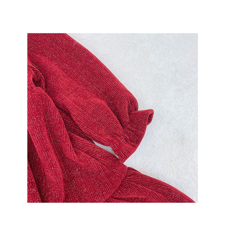 Váy bé gái dài tay, đầm cho bé gái, chất liệu nhung nót lông mịn