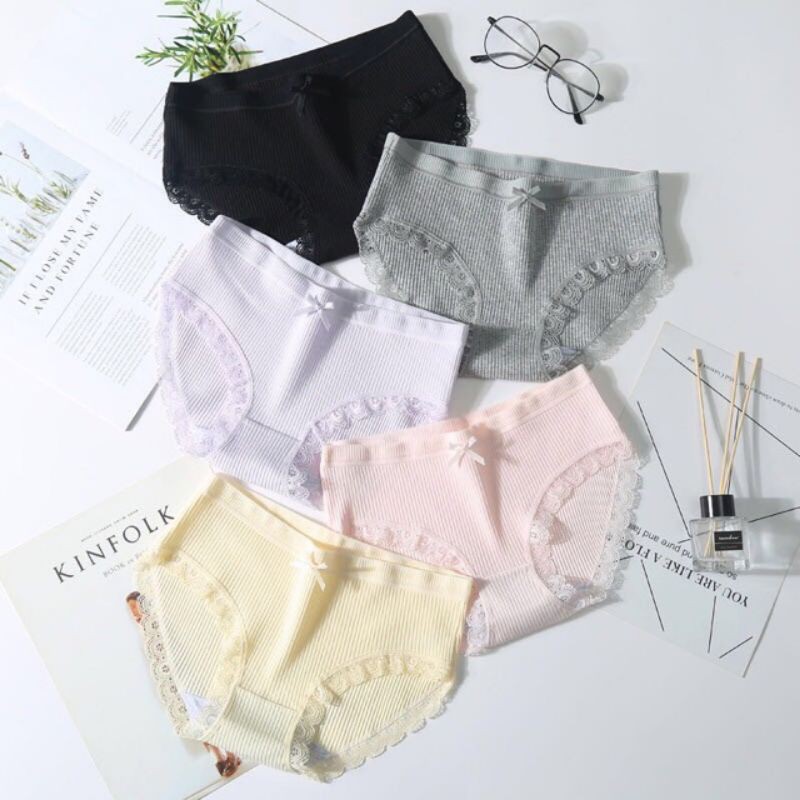 [ĐƯỢC MUA 10 quần lót kháng khuẩn tăm tre chất cotton co giãn cao cấp