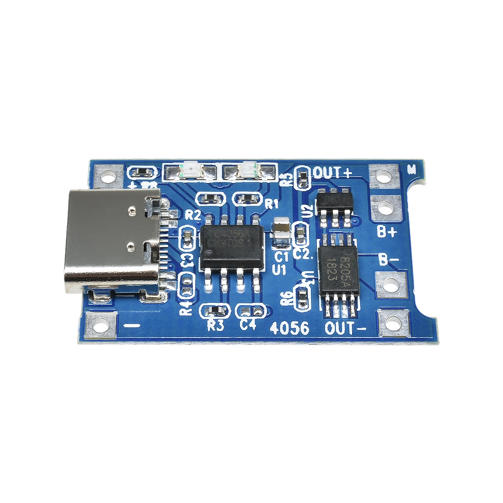 Mô Đun Sạc Pin Lithium USB Loại c 5V 1A 18650 TP4056 1A Li-ion Chuyên Dụng