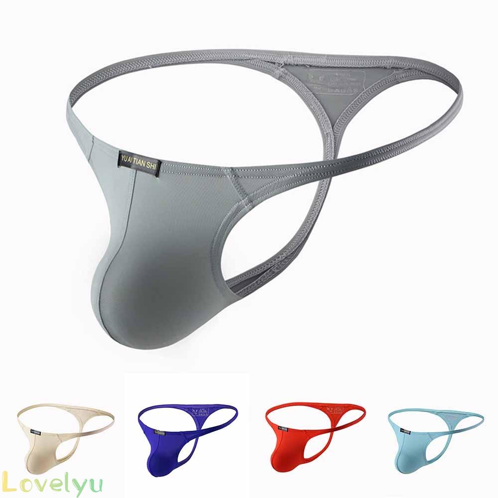 &lt;READY STOCK&gt;Men's Sex Sexy Shorts Sissy Suspender Bikini T-back Briefs Thong Bulge100% brand new！