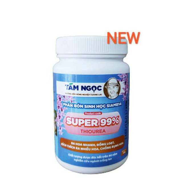 Phân bón Super 99 Thầy Tám Ngọc hũ 100g