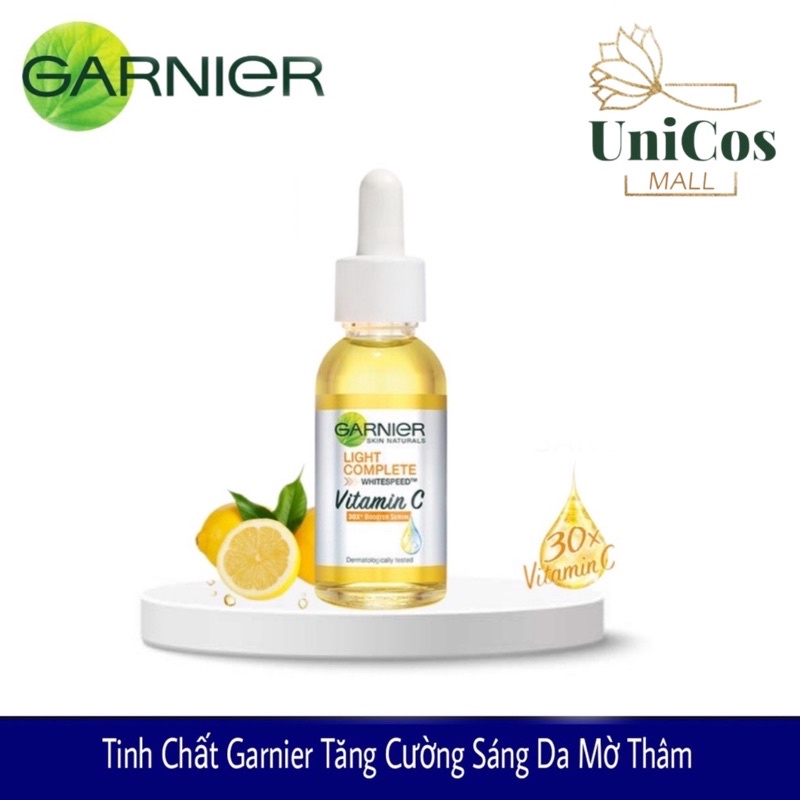 Tinh Chất Garnier Tăng Cường Sáng Da Mờ Thâm 30ml