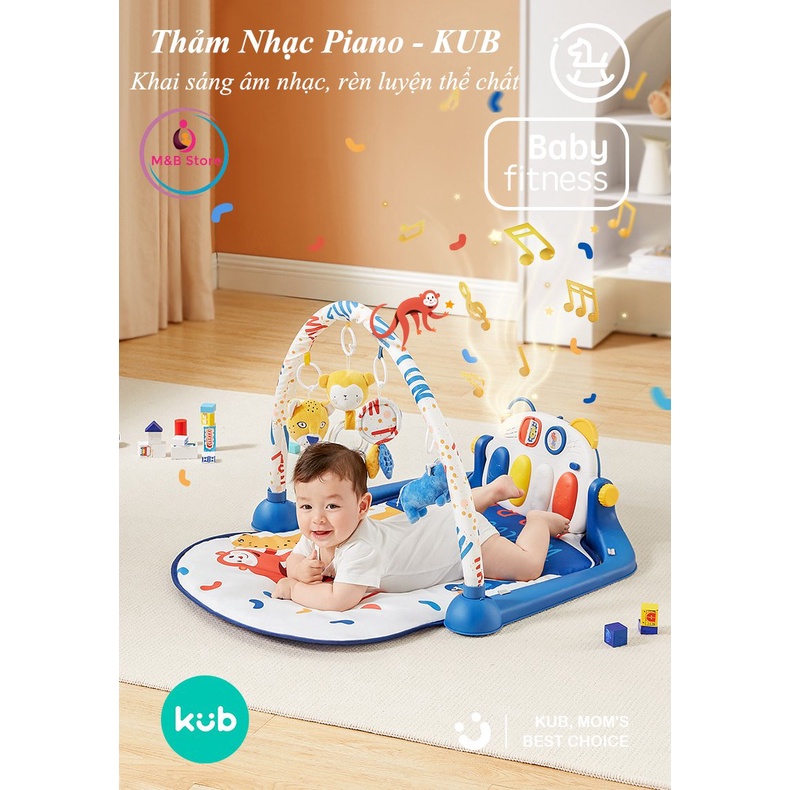 Thảm Nằm Chơi Có Đèn Và Nhạc Piano Cao Cấp - KUB