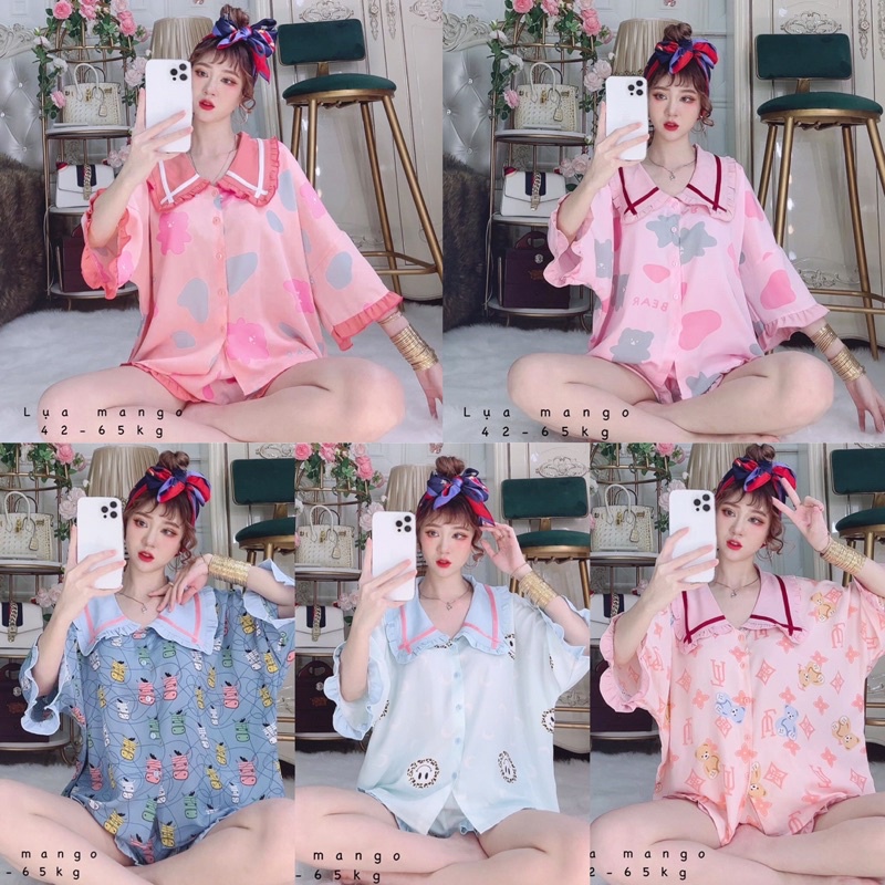 SET PIZAMA LỤA MANGO | BigBuy360 - bigbuy360.vn