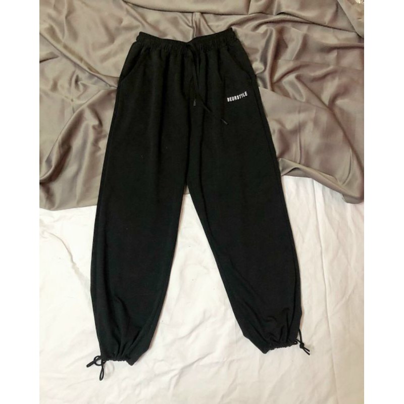 [Freeship+Hình thật] Quần jogger rút dây STop LooKing