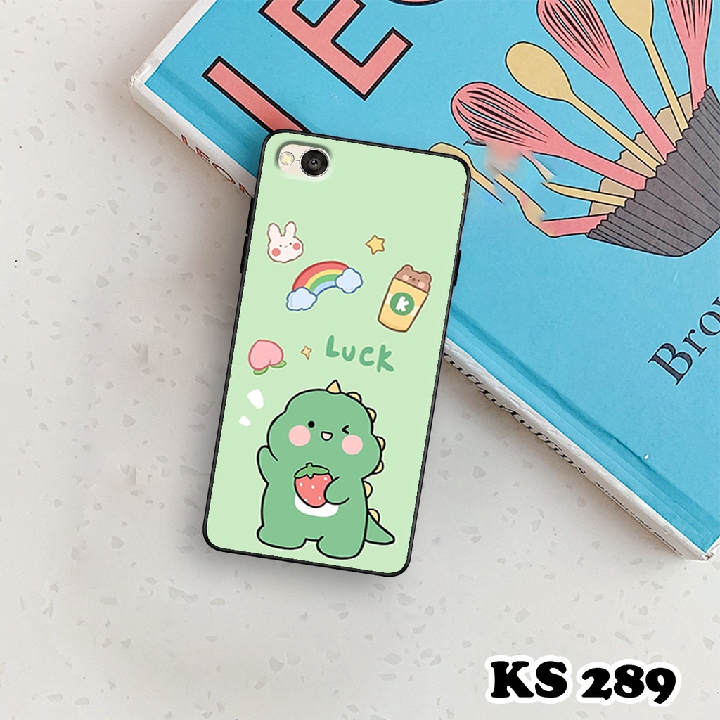 Ốp lưng Xiaomi Redmi 4 - Redmi 4A - Redmi 4X - Ốp in hình khủng long,dinosaur dễ thương