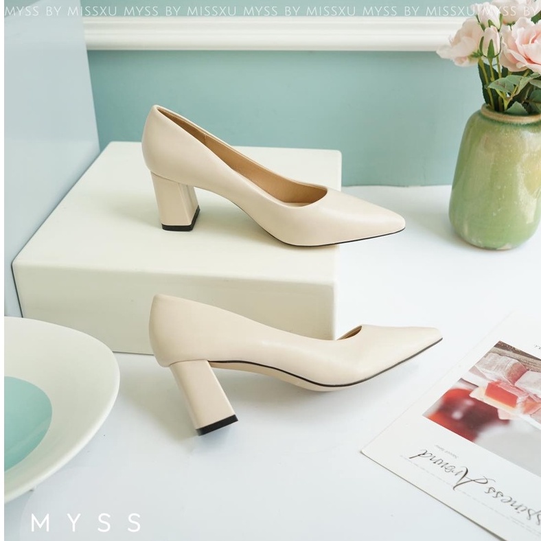 Giày cao gót nữ mũi nhọn 5cm thời trang MYSS - CG253