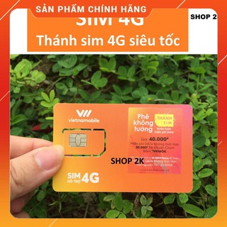 Thánh sim 4G Vietnamobile MỚI - Siêu thánh sim Free 120Gb/tháng