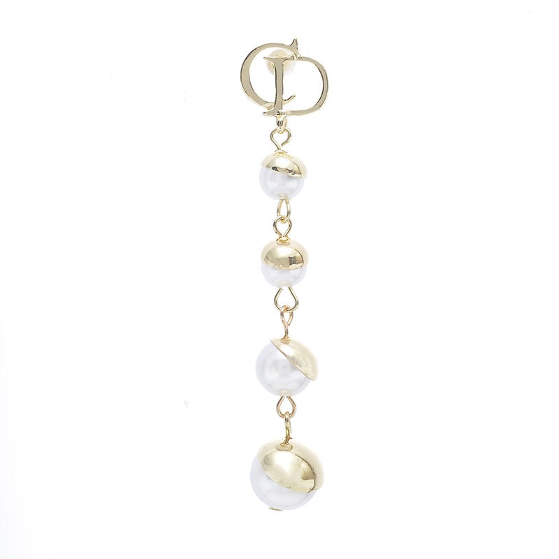 Đôi Bông Tai Dáng Dài Họa Tiết Chữ In Thời Trang Cho Nữ