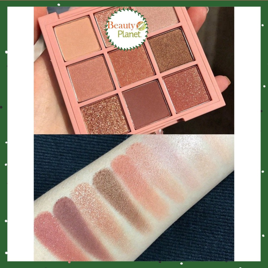 [NHẬP MÃ BEAUTY217 GIẢM 15K CHO ĐƠN TỪ 150K] Bảng Phấn Mắt DKL006 9 Ô DIKALU COCO VENUS DKL006 Tone Nâu Nude Chính Hãng 