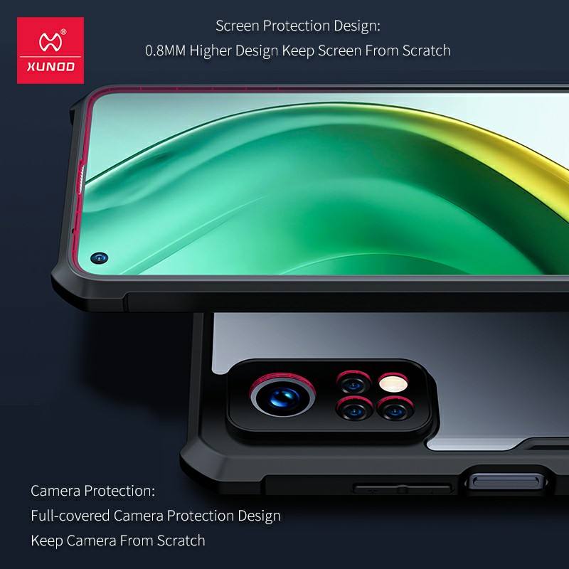 Ốp Lưng Xiaomi Mi 11T / 11T Pro / Mi 11 Ultra / Mi 12T / Mi 10T / Mi 11 Pro / Mi 11 Lite / Mi 12 Xundd chống sốc 2 mét