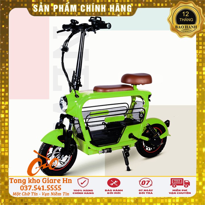 Xe đạp gấp Lihaze, Xe điện mini gấp gọn Ngọc Trinh, Thương hiệu nổi tiếng Lihaze - Pin Lihium 48v-10A Hàng luôn có sẵn