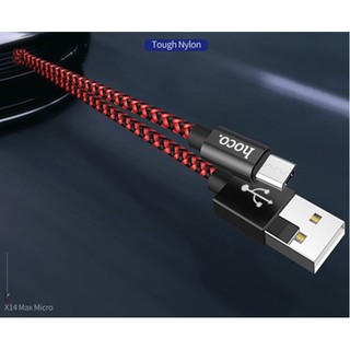 Cáp Sạc Nhanh Hoco X14 Max MicroUSB 1m