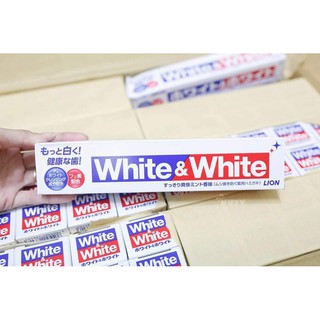 Kem đánh răng white and white của Nhật