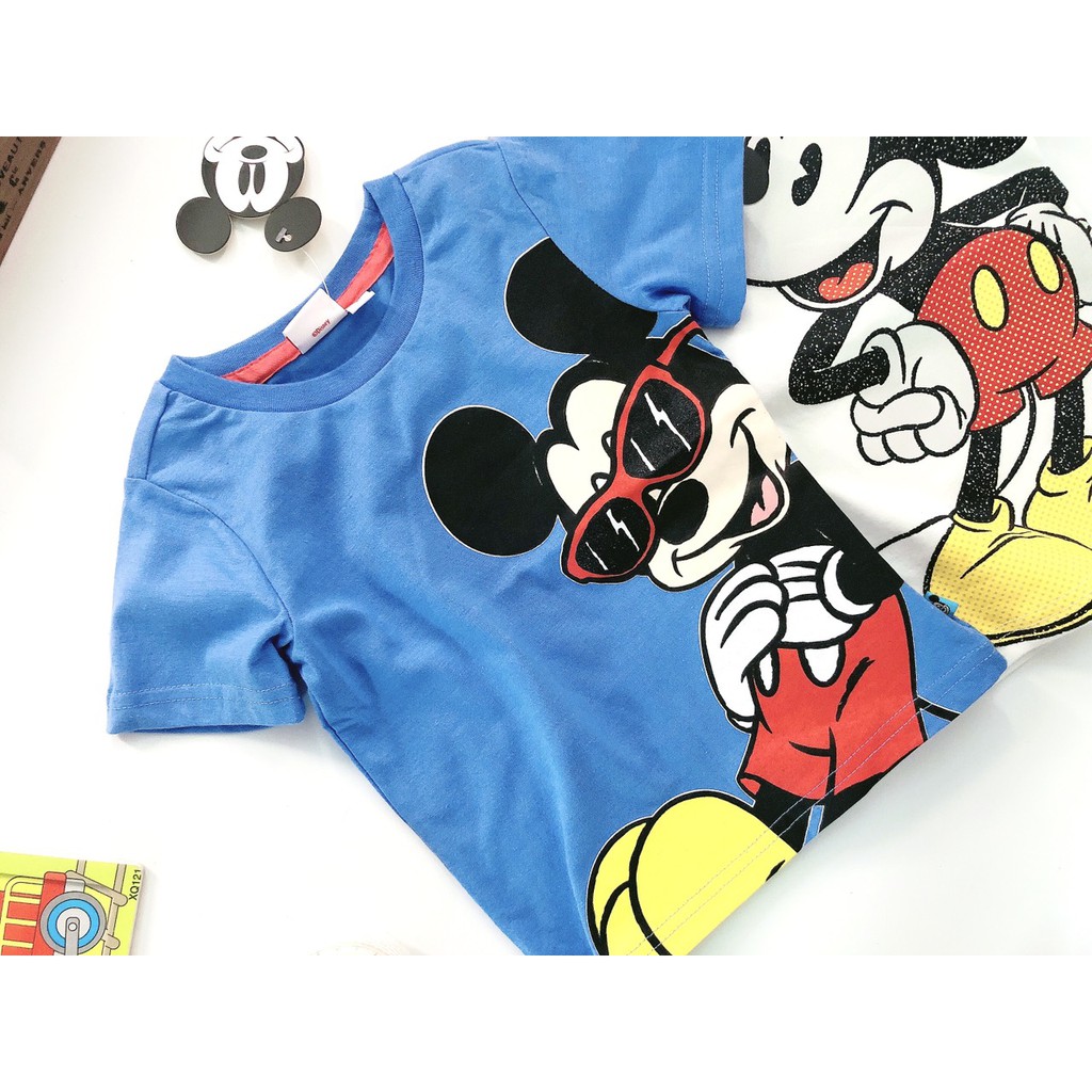 [Mã SKAMCLU8 giảm 10% cho đơn từ 100K] Áo thun bé trai, áo cotton Mickey dư xịn ACP01