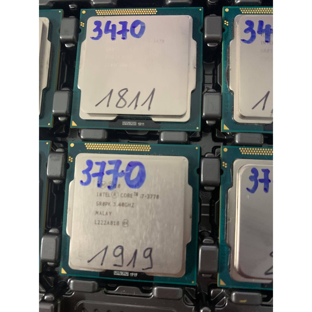 CPU Core i7-3770/2600, i5-3470/3570, 2400/2500, i3-2100 sk 1155