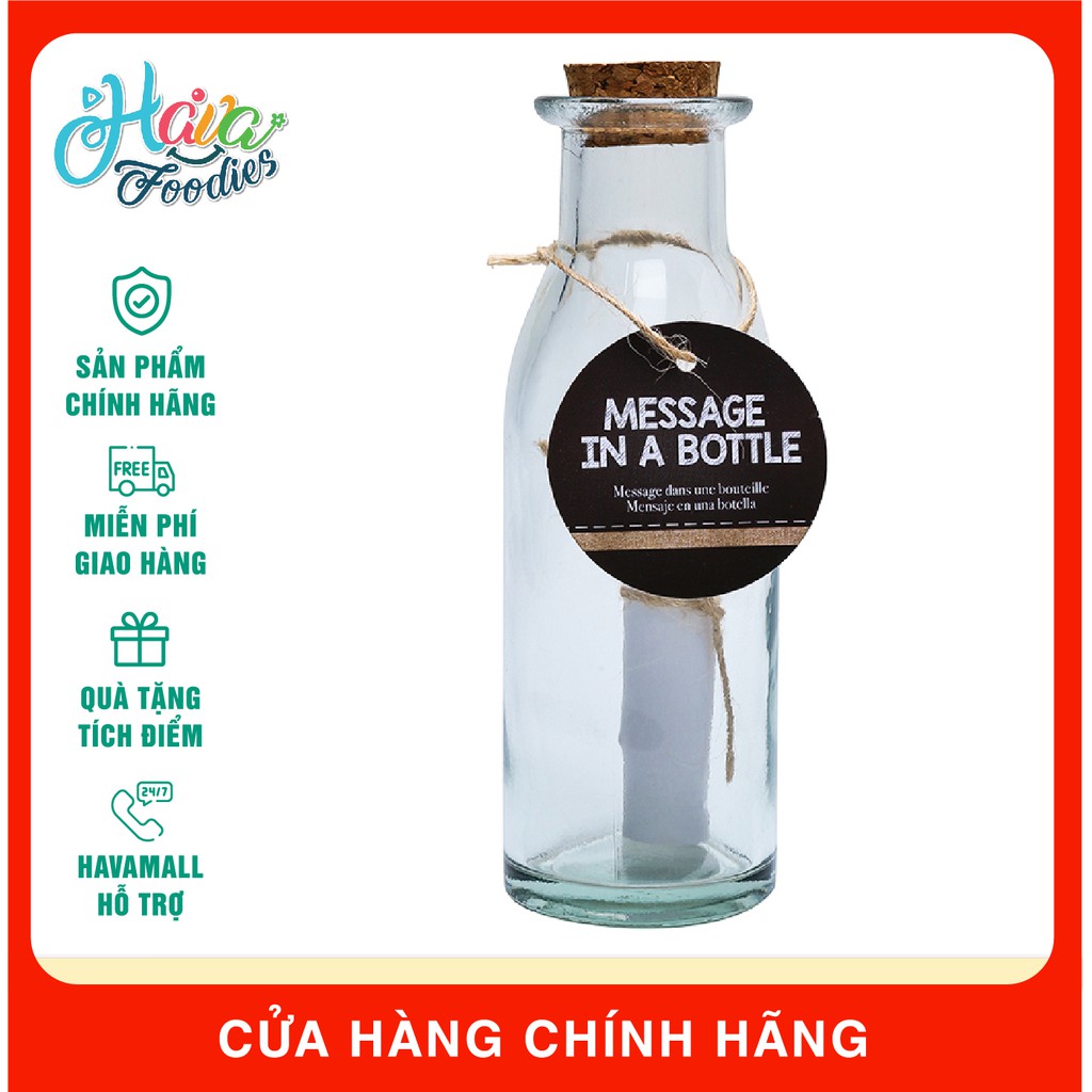 Chai Thủy Tinh Đựng Thư Uncle Bills