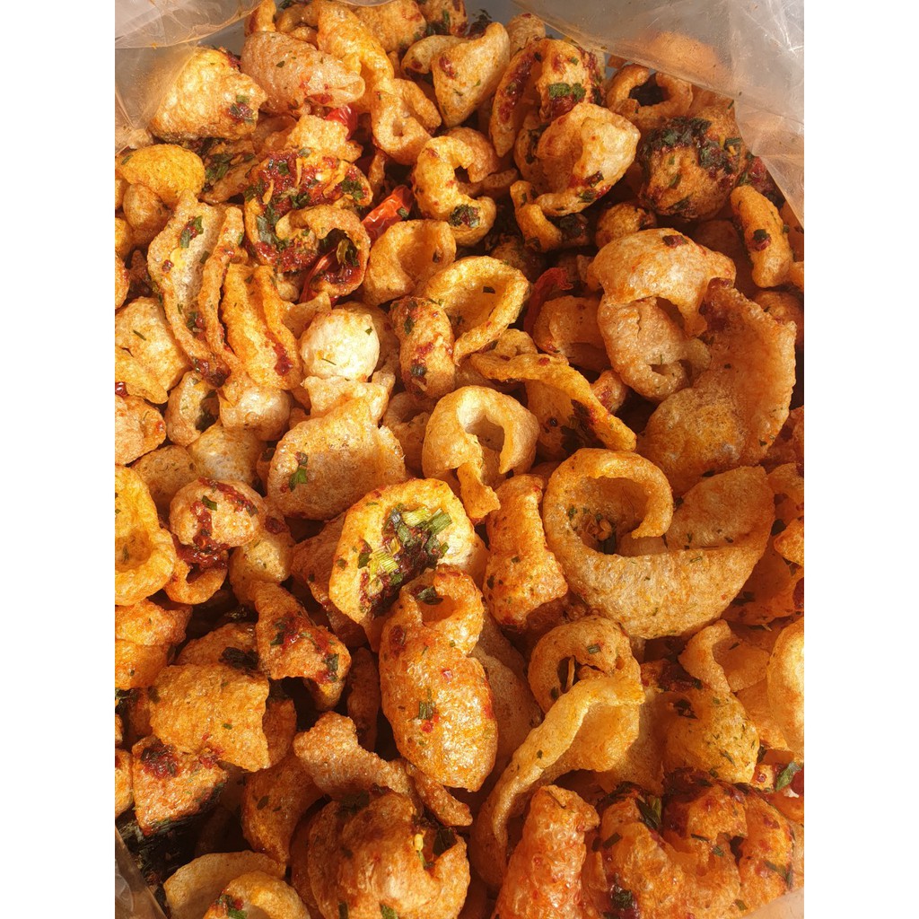 Da Heo Quay Giòn Sốt Mắm Hành Lon 130Gram