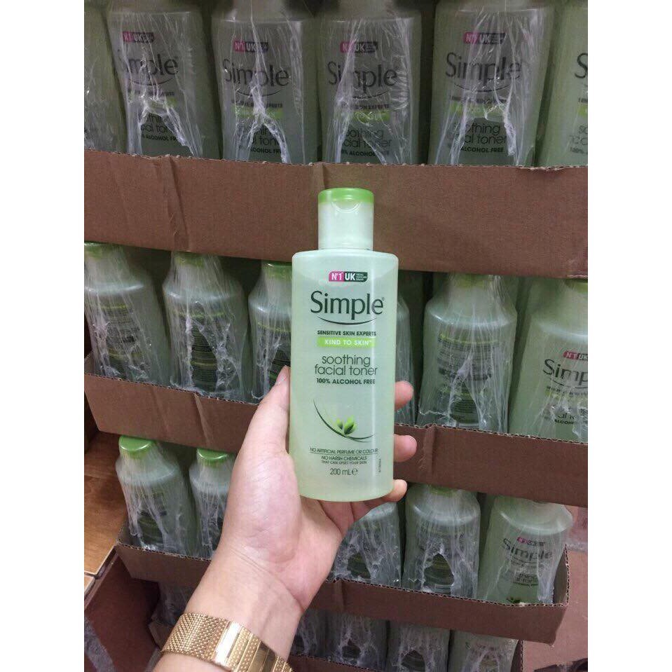 Toner Simple dịu nhẹ dưỡng da 200ml | BigBuy360 - bigbuy360.vn