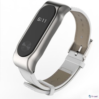 Dây đồng hồ thay thế làm từ da PU dành cho Xiaomi Mi Band 2