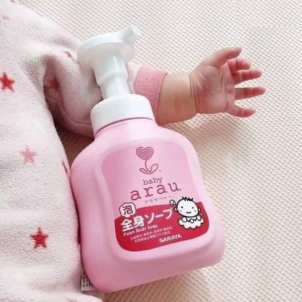 Sữa tắm Arau Baby 100% từ thảo mộc Nhật Bản được bệnh viện Vinmec khuyên dùng