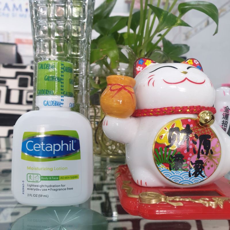 Kem dưỡng ẩm dịu nhẹ cho mọi loại da kể cả da nhạy cảm Cetaphil Moisturizing Lotion 59ml