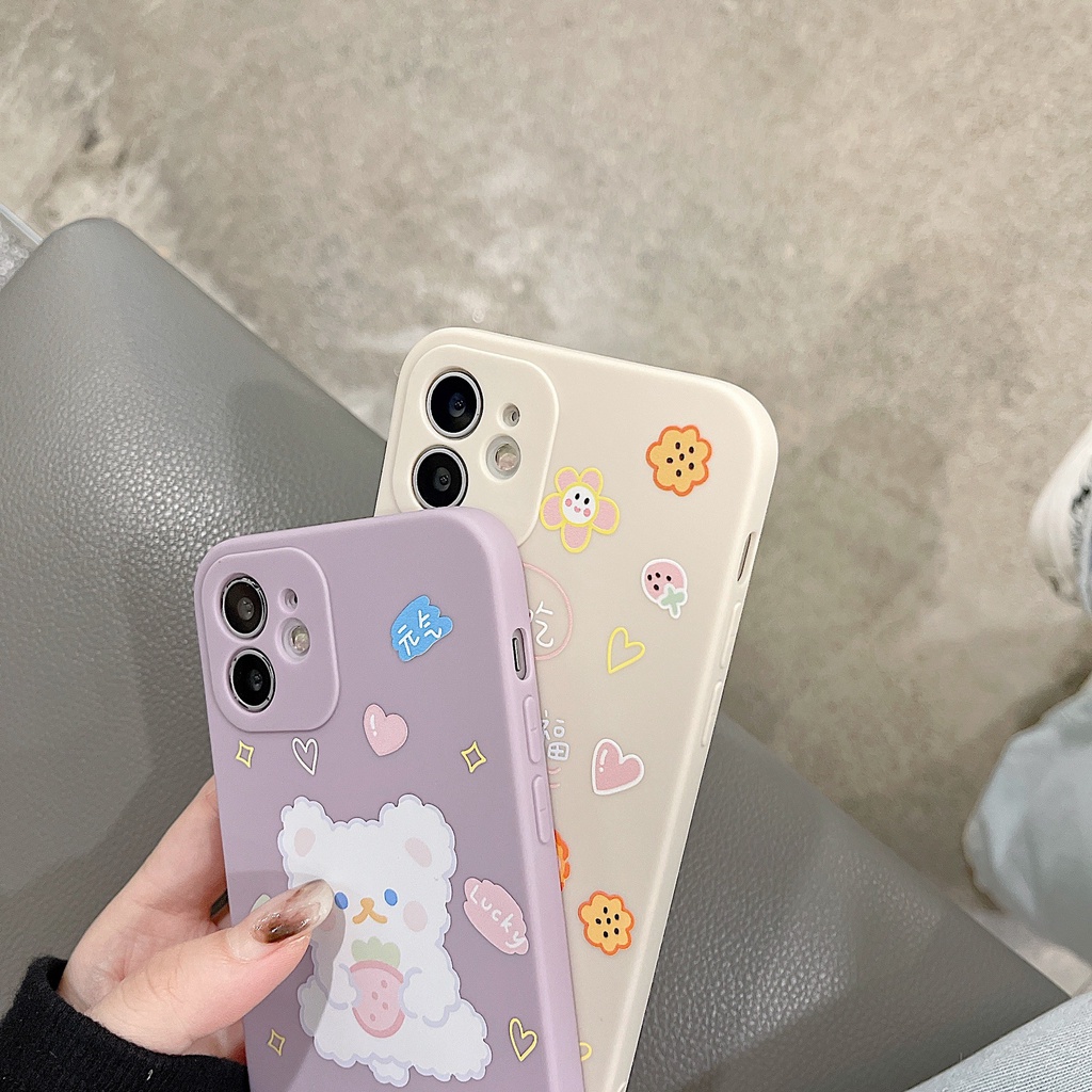 Ốp lưng iphone Tpu Mềm Trong Suốt Thời Trang Cho Iphone 7 11 Pro 12 Pro Max Xs Max Xr 6s 8 7plus 11 Pro Max