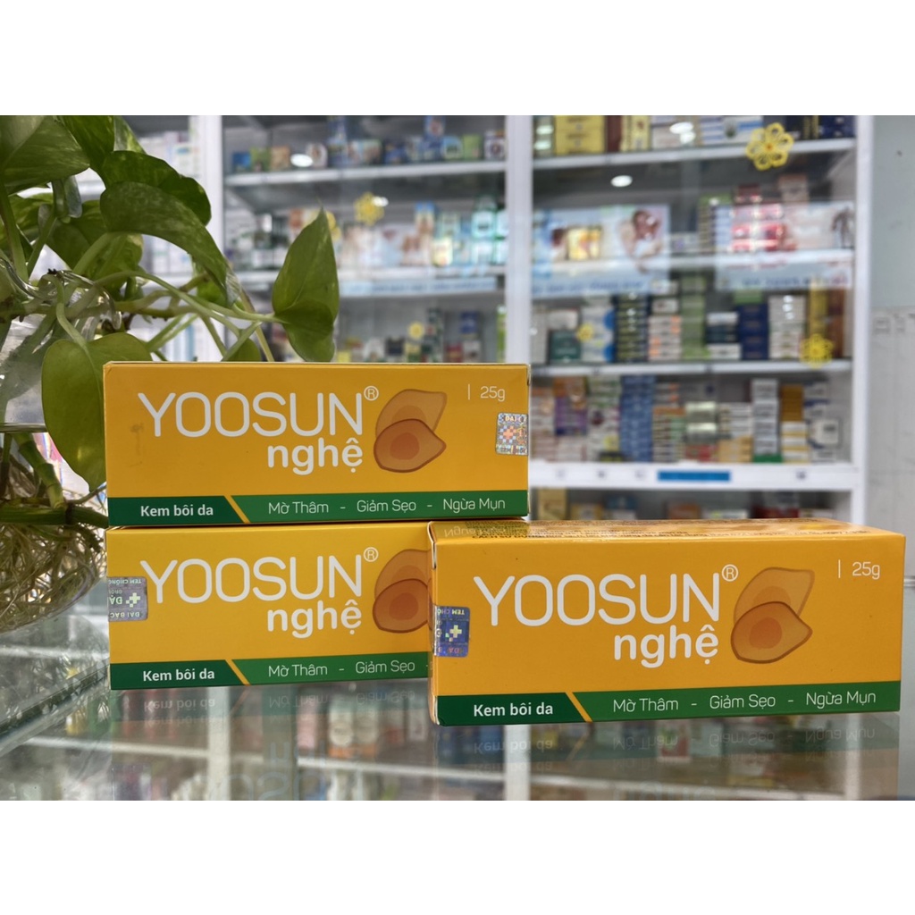 (CHÍNH HÃNG) -YOOSUN NGHỆ Tuýp 25 gram - Mờ thâm, giảm sẹo, ngừa mụn