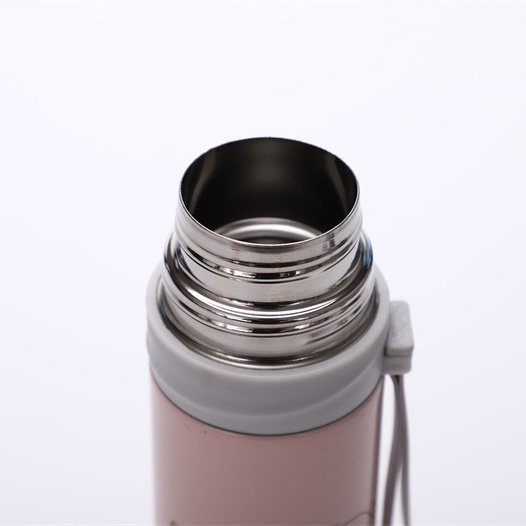 Bình Giữ Nhiệt Đựng Nước Giữ Nóng Lạnh 500ML Tặng Quai Xách Tiện Lợi Lõi Inox Cao Cấp Giá Rẻ Giao Màu Ngẫu BWB-016