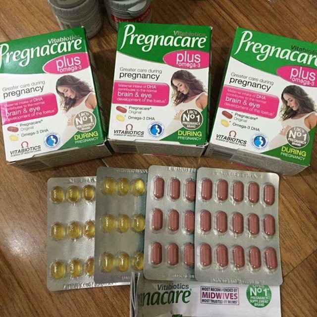 Vitamin Pregnacare plus hàng chính hãng UK