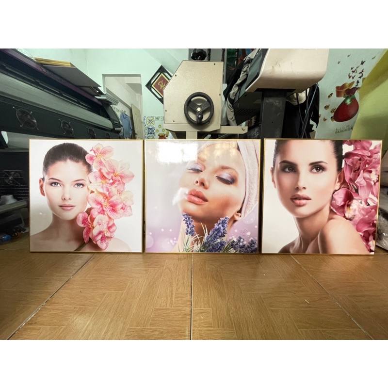 KHUNG TRANH SPA PHUN XĂM SANG TRỌNG HIỆN ĐẠI DECOR CHO SPA THẨM MỸ VIỆN