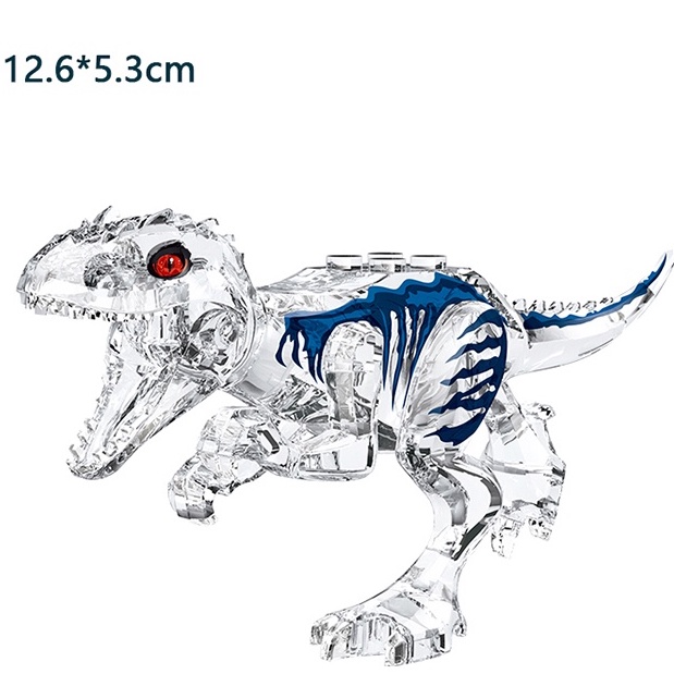 Đồ chơi lắp ghép mô hình khủng long Tyrannosaurus Rex Velociraptor Styx