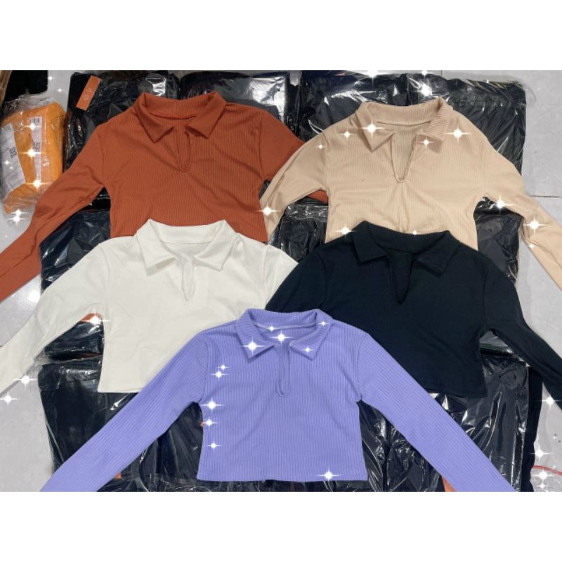 ÁO CROPTOP XE TAY DÀI XINH ĐẸP