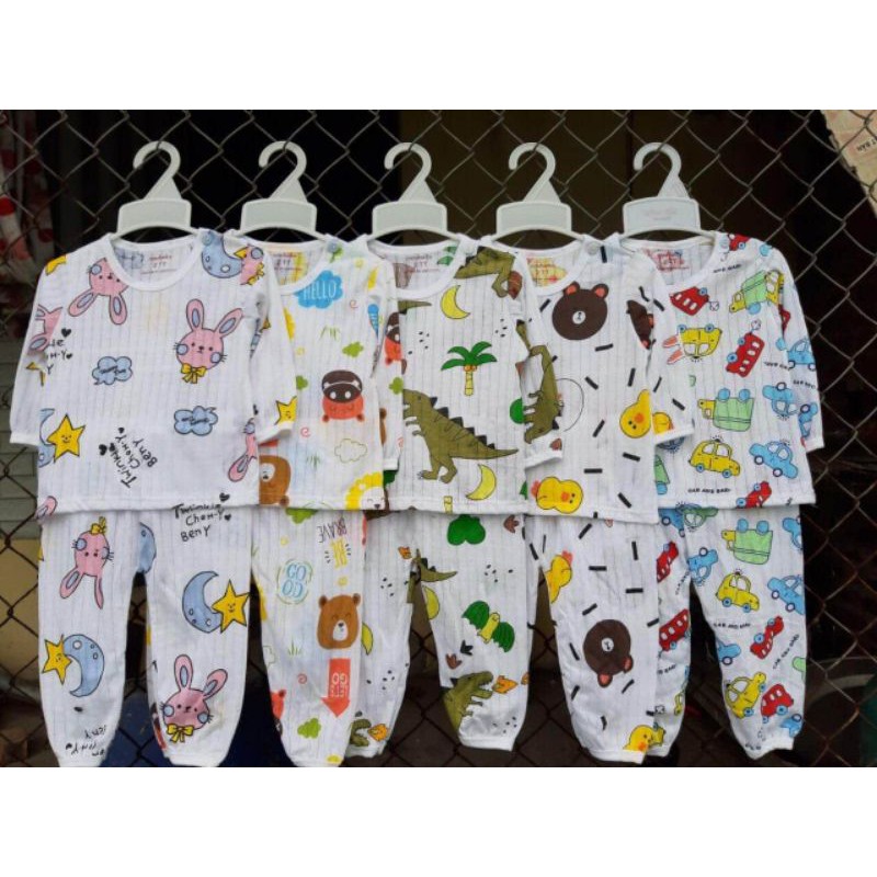 Bộ cotton giấy thông hơi dài tay size đại 14-24kg