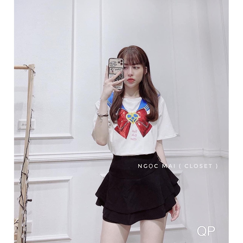 CHÂN VÁY XOÈ 3 TẦNG #714