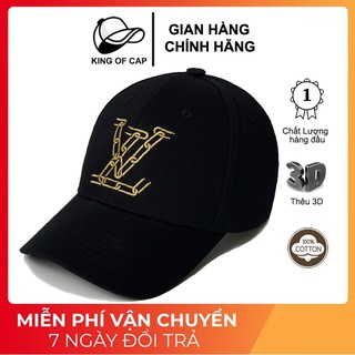Nón lưỡi trai LV logo xích Cao cấp full hộp chính hãng.