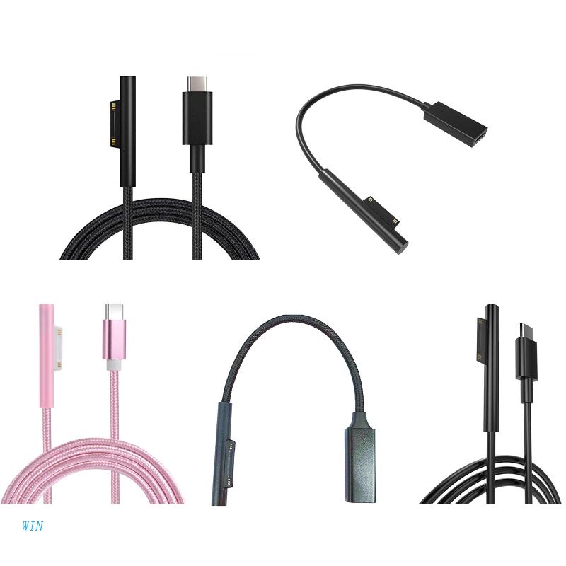 Cáp Sạc Chuyển Đổi 15V Sang Type C Cho Surface Pro 7 / 6 / 54 / 3 Surface Book 2 Series