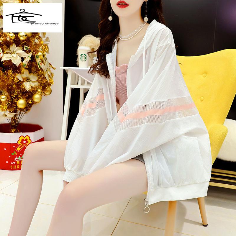 Áo Khoác Cardigan Chống Nắng Dáng Rộng 2022 Phong Cách Phương Tây Thời Trang Mùa Hè Mới Cho Nữ