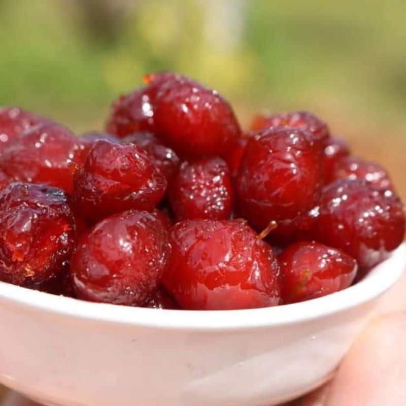 MỨT CHÙM RUỘT RIM CHUA NGỌT.