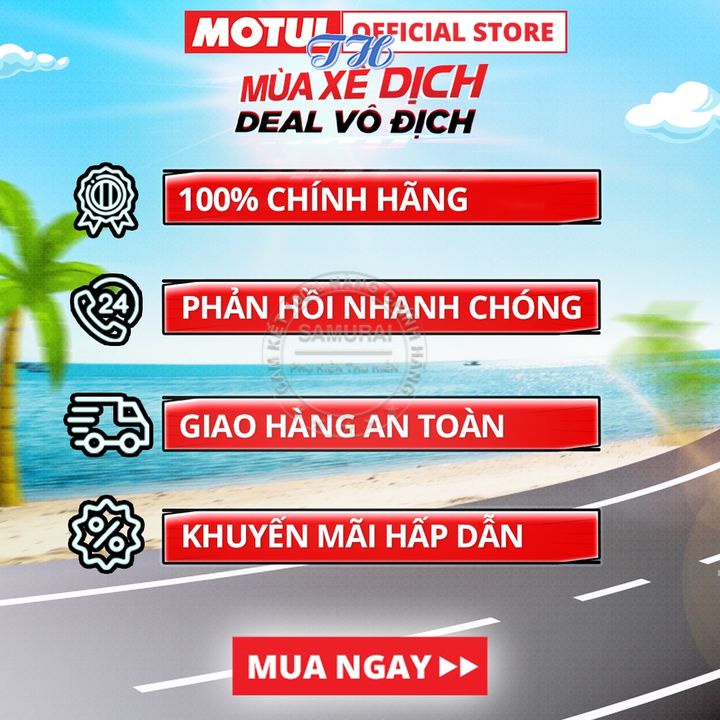 Nhớt xe máy Motul GP Power 10W40 0.8 lít dùng chung cho xe số và tay ga