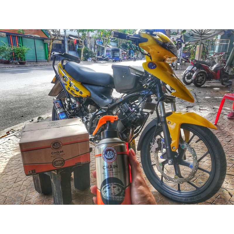 Chai Xịt Bảo dưỡng sên xích Megacool's “ ít văng dơ “