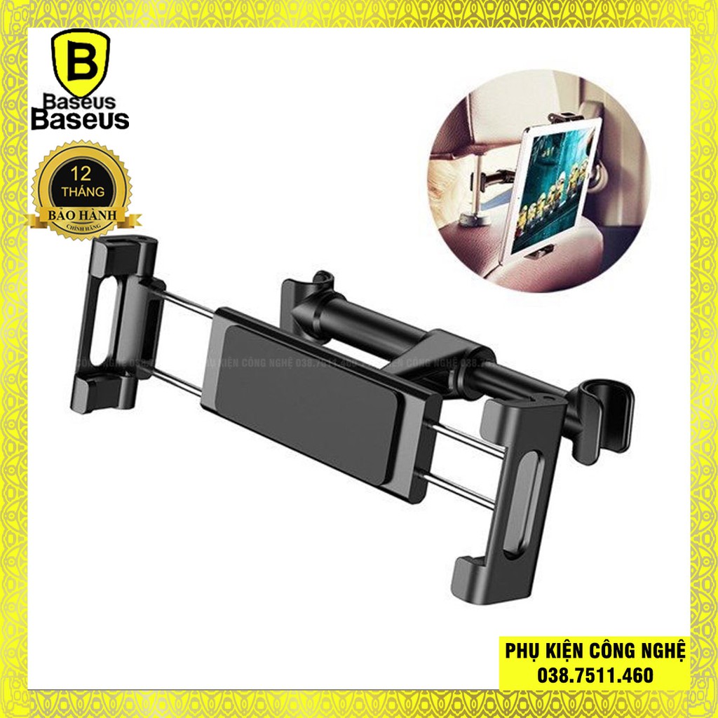 Đế giữ điện thoại / iPad trên xe hơi Baseus Backseat Car Mount LV236