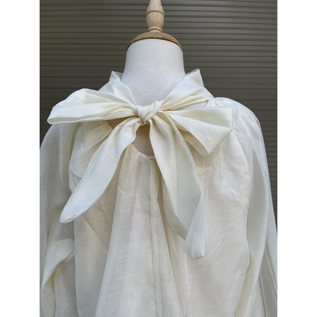 Áo bầu công sở đẹp Dambauxinh-1235 Áo bầu thiết kế dài tay